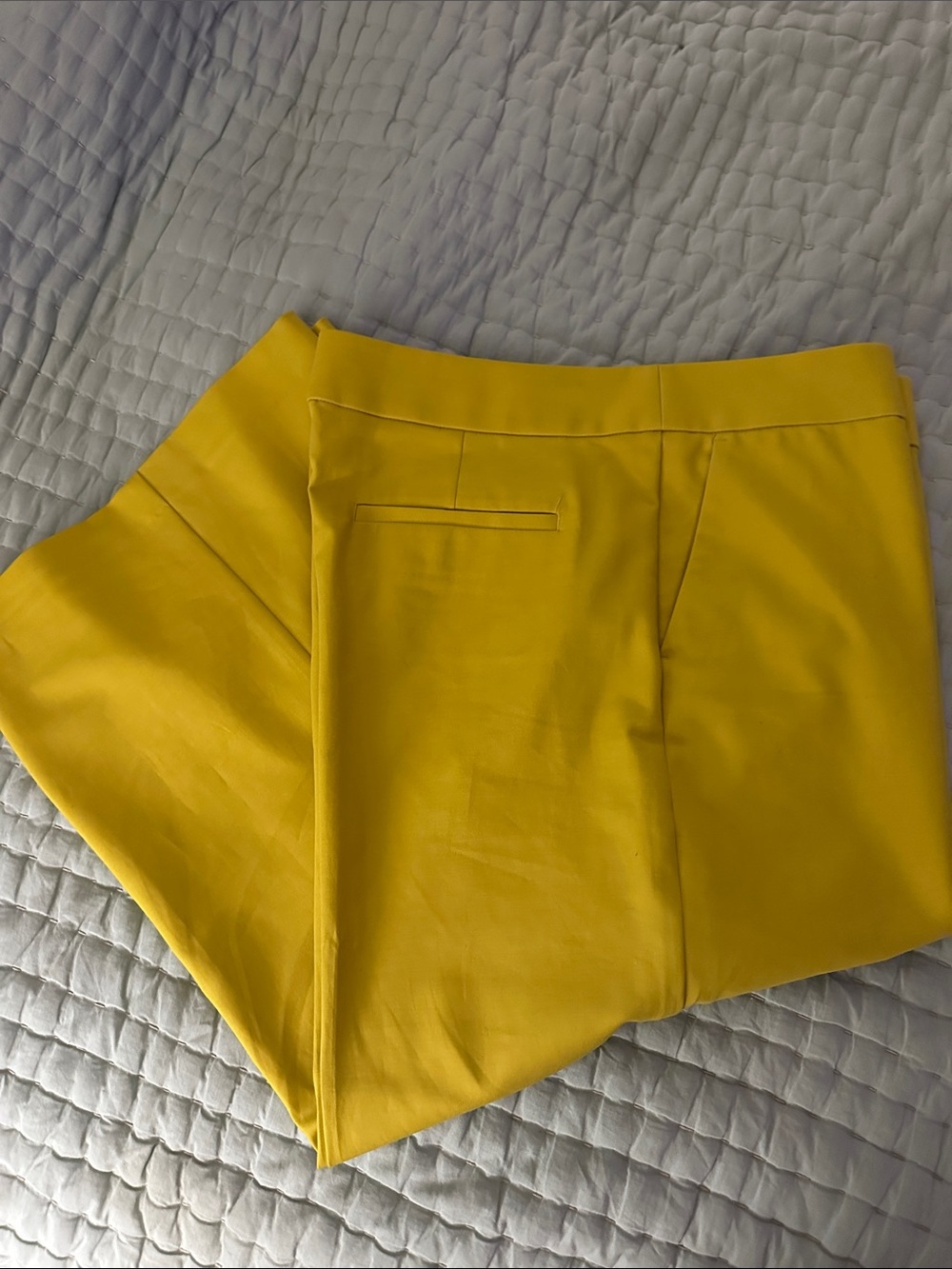 Bright Yellow Dress Pants